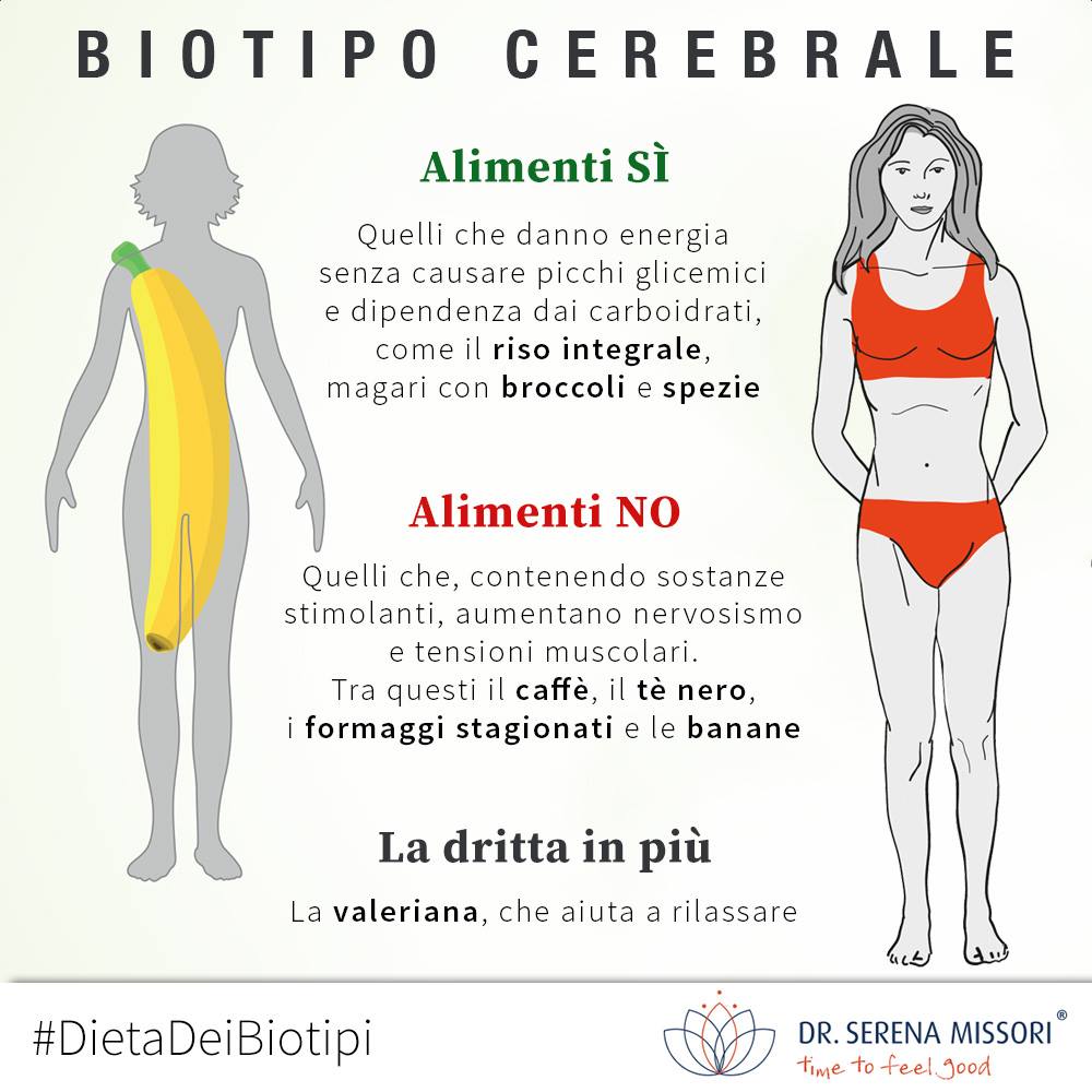 Sei un Biotipo cerebrale? Scopri come dimagrire efficamente raggiungendo la tua naturale forma fisica.